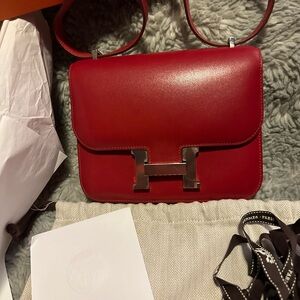 Hermès Constance 18 Rouge Vif